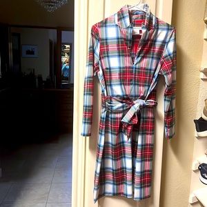 Gretchen Scott Designs Plaid Dress size M